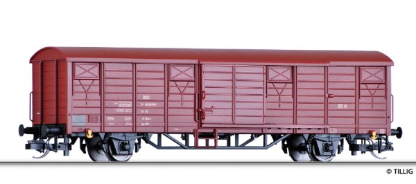 TILLIG Gedeckter Güterwagen Gbs 1500 der DR Ep IV 17180 Spur TT