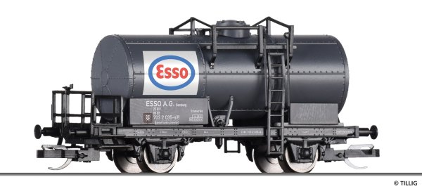 TILLIG Kesselwagen ESSO AG, bei der DB Ep IV 95777 Spur TT