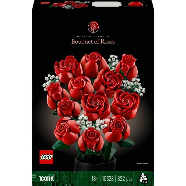 LEGO Icons Rosenstrauß Botanik Kollektion 10328