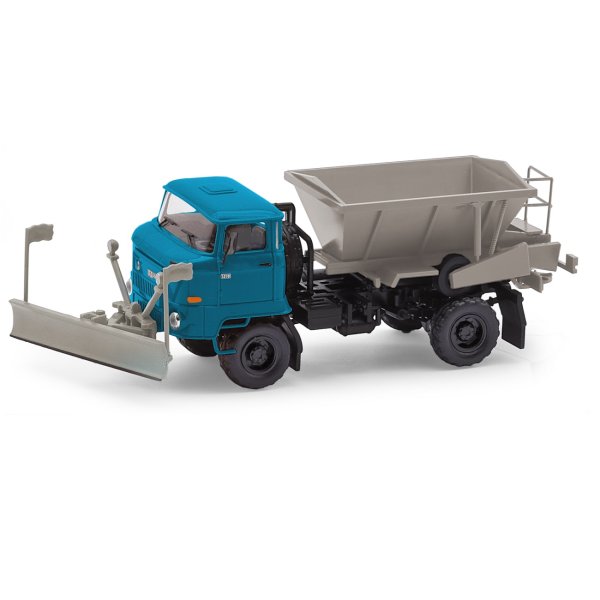 BUSCH Espewe IFA L60 D035 Winterdienst mit Schneepflug 95561 LKW-Modell 1:87