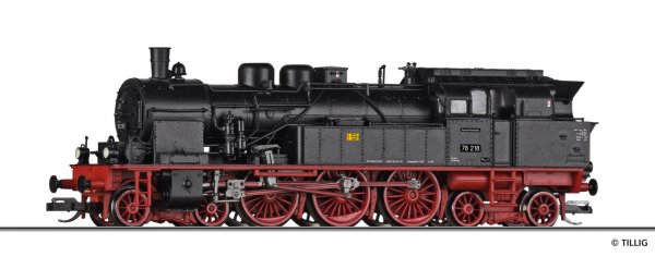 TILLIG Dampflokomotive BR 78.0 der DR Ep.III 04201 Spur TT