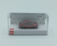 BUSCH Dacia 1300 - Renault 12 rot 87307 Automodell 1:120