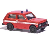 BUSCH Lada Niva Feuerwehr 87111 Automodell 1:120
