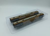 ROCO Set 1 mit 2 Doppelstockwagen 2. Klasse DR Ep IV 6280025 Spur TT