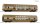 ROCO Set 1 mit 2 Doppelstockwagen 2. Klasse DR Ep IV 6280025 Spur TT