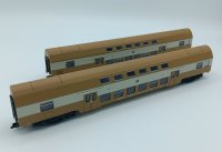 ROCO Set 2 mit 2 Doppelstockwagen Gattung DBmue DR Ep IV...