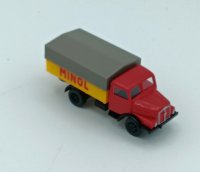 TILLIG LKW H3A Hochbordpritsche/Plane MINOL 19077 LKW-Modell 1:120