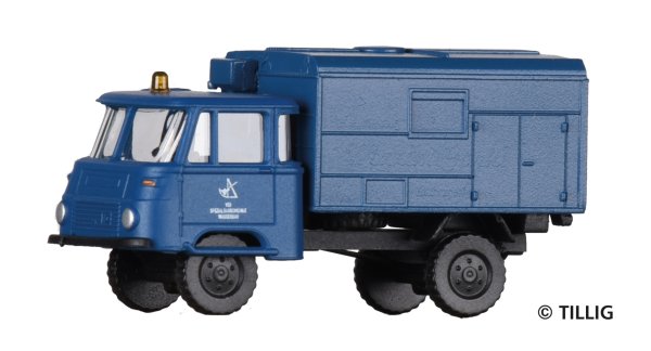TILLIG LKW Robur LO 1801 Kofferaufbau VEB Spezialbaukombinat 19041 Spur TT 1:120