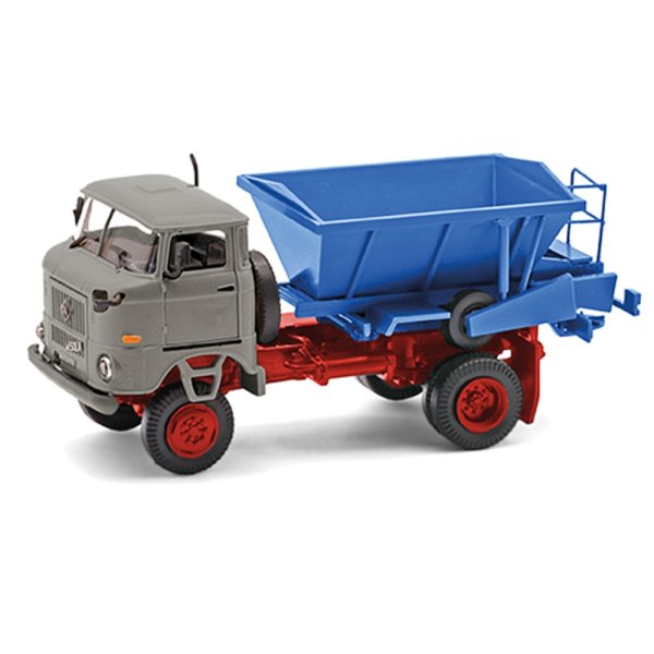 BUSCH Espewe IFA W50 LA D035 Düngerstreuer, Messefahrzeug 95296 LKW-Modell 1:87