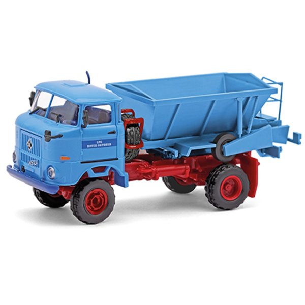 BUSCH Espewe IFA W50 LA D035 Düngerstreuer, LPG Roter Oktober 95297 LKW-Modell 1:87