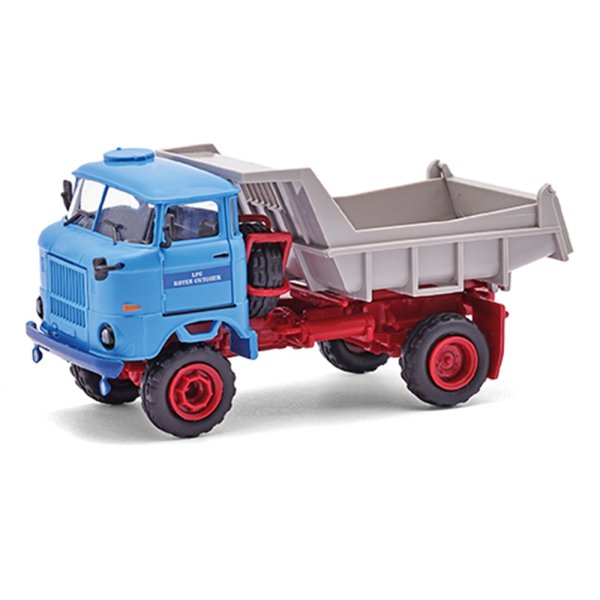 BUSCH Espewe IFA W50 LA MK5/6 ND Muldenkipper, LPG Roter Oktober 95298 LKW-Modell 1:87