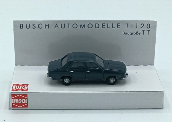 BUSCH Dacia 1300 - Renault 12 anthrazitgrau 87309 Automodell 1:120