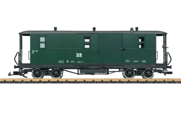 LGB Gepäckwagen Bauart KD4 der DR 30326 Spur G