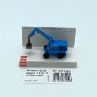 BUSCH Weimar Mobilbagger T 174-2 blau 87400...