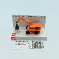 BUSCH Weimar Mobilbagger T 174-2 orange 87403...