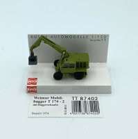 BUSCH Weimar Mobilbagger T 174-2 grün 87402...