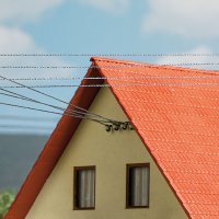 BUSCH Mini-Set Hausanschluss Bausatz 7747 Spur H0 und TT