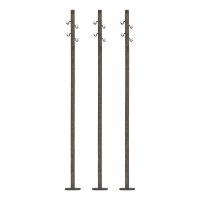 BUSCH Freileitung 3 Holzmasten 1754 Spur H0