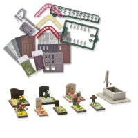 BUSCH Friedhof-Set Bausatz 8924 Spur TT