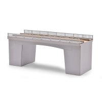 BUSCH Bahnüberführung mit Geländer 8842...