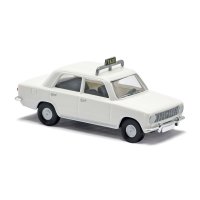 BUSCH Lada 1200 Taxi weiß 87009 Automodell 1:120