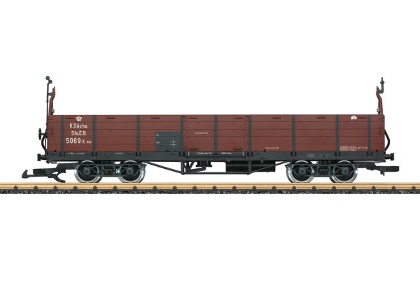LGB Offener Güterwagen OOw K.Säch.Sts.E.B. 43605 Spur G
