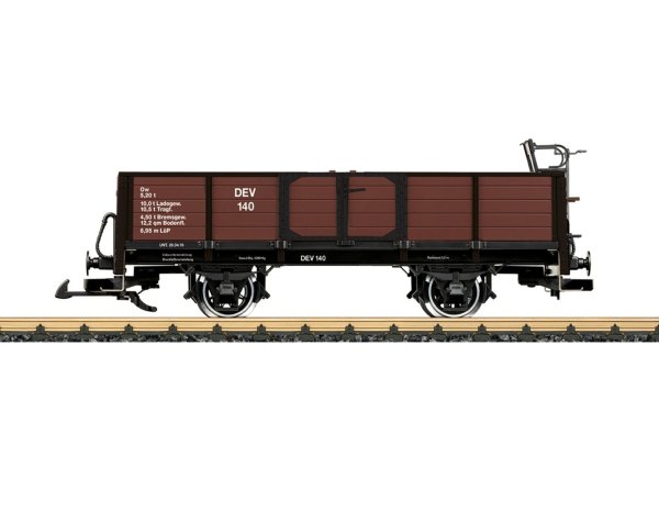 LGB Offener 2-achsiger Güterwagen der DEV 41036 Spur G