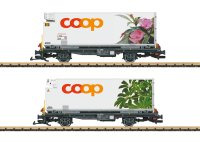 LGB RhB Containerwagen Set “coop®“ 45885...