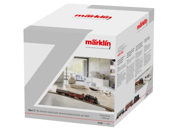 märklin Startpackung Dampflok BR 89 mit Güterzug DB 81701 Spur Z