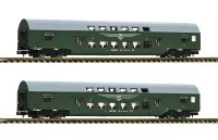 FLEISCHMANN 2 Doppelstockwagen Set 2 DR 6260042 Spur N