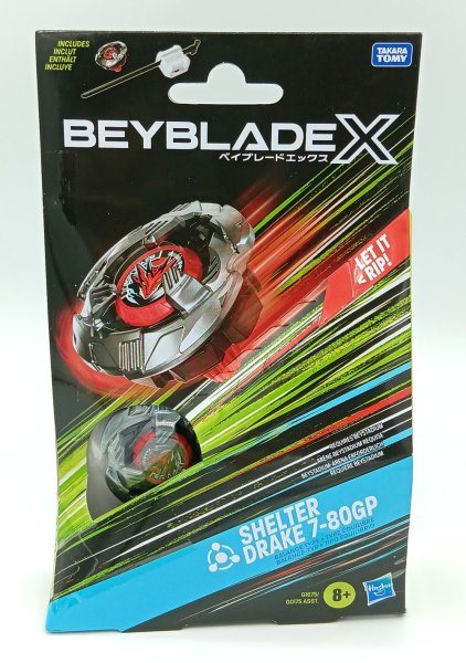 HASBRO Beyblade X Starter Pack Shelter Drake 7-80GP UX G1675
