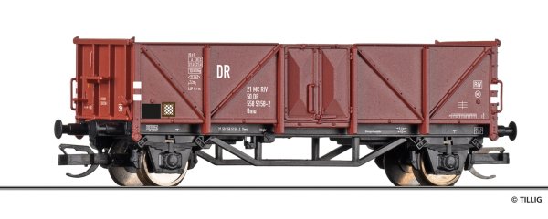 TILLIG Offener Güterwagen Om der DR Ep. IV 95582 Spur TT