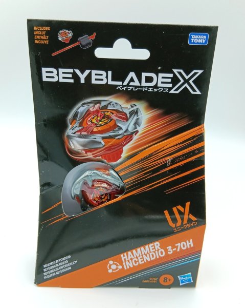 HASBRO Beyblade X Starter Pack Hammer Incendio 3-70H UX G1752