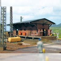 BUSCH Güterschuppen Braunsdorf Bausatz 8771 Spur TT