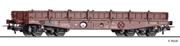 TILLIG Schwerlastwagen Rmms 3960 der DR, beladen mit Stahlblechen 79606 AC Spur H0