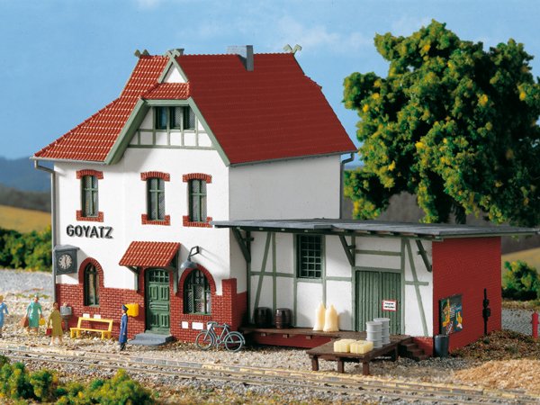AUHAGEN Bahnhof Goyatz Bausatz 11347 Spur H0