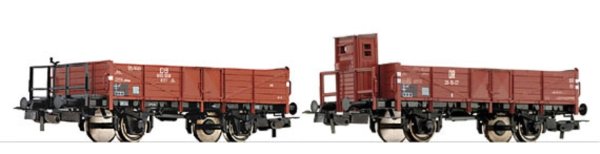 TILLIG 74189 Güterwagenset mit Brikettladung DR Ep.III Spur H0