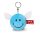 NICI 35695 Smiley blau You are an Angel Beanbag Schlüsselanhänger 6 cm