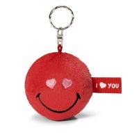 NICI 35694 - Smiley rot - I (heart) you - Beanbag SA. - 6 cm