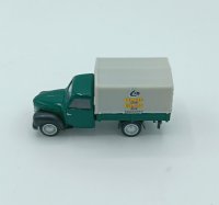 HERPA Framo 901/2 mit Plane grün/grau 091978 Automodell 1:87