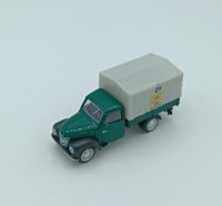 HERPA Framo 901/2 mit Plane grün/grau 091978 Automodell 1:87