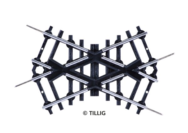 TILLIG Kreuzung 45° Standardgleis 06920 Spur TT