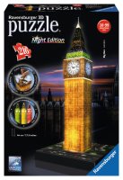 RAVENSBURGER 12588 Puzzle 3D Big Ben Night Edition 216 Teile