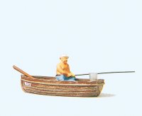 PREISER Angler im Boot 28052 Figuren-Set Spur H0