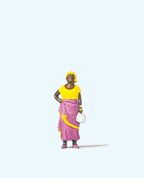 PREISER 29047 Afrikanerin, Einzelfigur Spur H0
