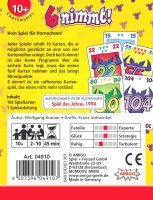 AMIGO 04910 - Kartenspiel 6 nimmt!