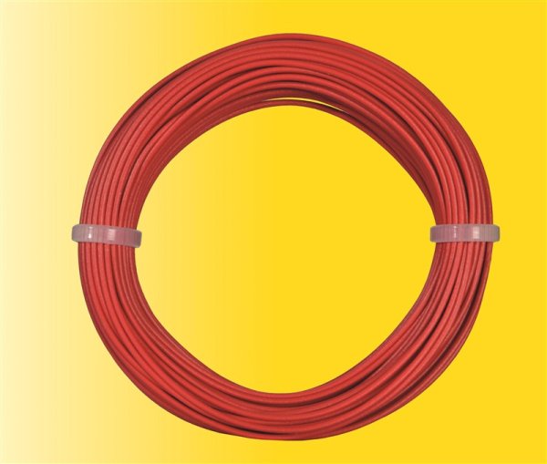 VIESSMANN 6863 - Kabelring, 0,14 mm² rot 10 m