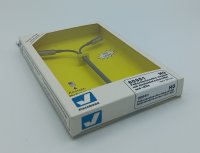 VIESSMANN 60951 Peitschenleuchte doppelt mit Kontaktstecksockel 2 LEDs weiß Spur H0