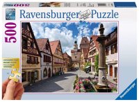 RAVENSBURGER 13607 Puzzle Rothenburg ob der Tauber 500 Teile