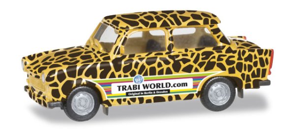 HERPA 027663 - Trabant 601 - Edition Trabi-world.com - Modell 3,Giraffe - 1:87